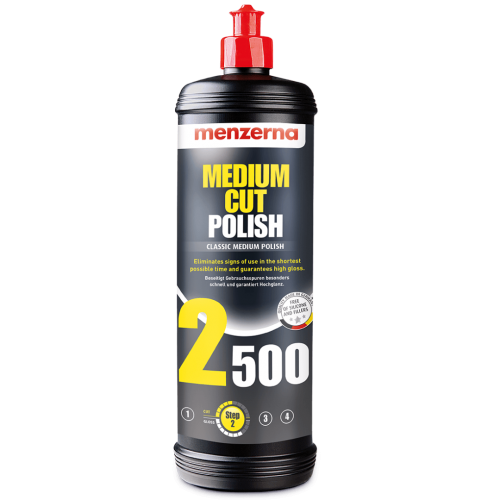 Menzerna 2500 Medium Cut Polish Orta Der.Çizik Gid.Pasta 1 Lt